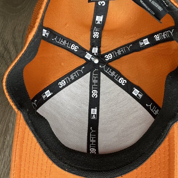 Texas Longhorns New Era 39THIRTY Hat Orange Large/X-Large Stretch - Gray 87 Cap - Picture 11 of 12